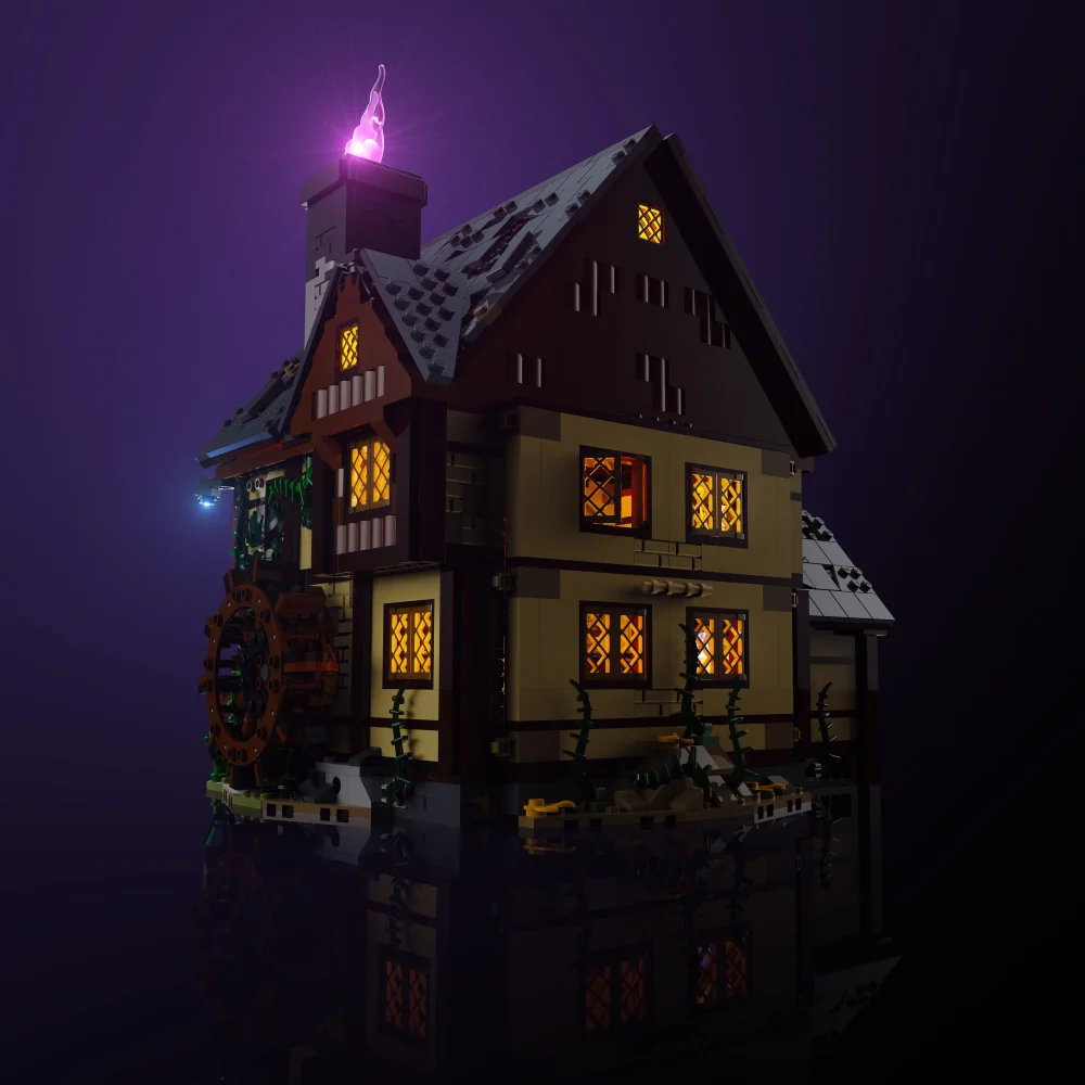 Light Kit for LEGO® Disney Hocus Pocus: The Sanderson Sisters' Cottage #21341 - Image 6