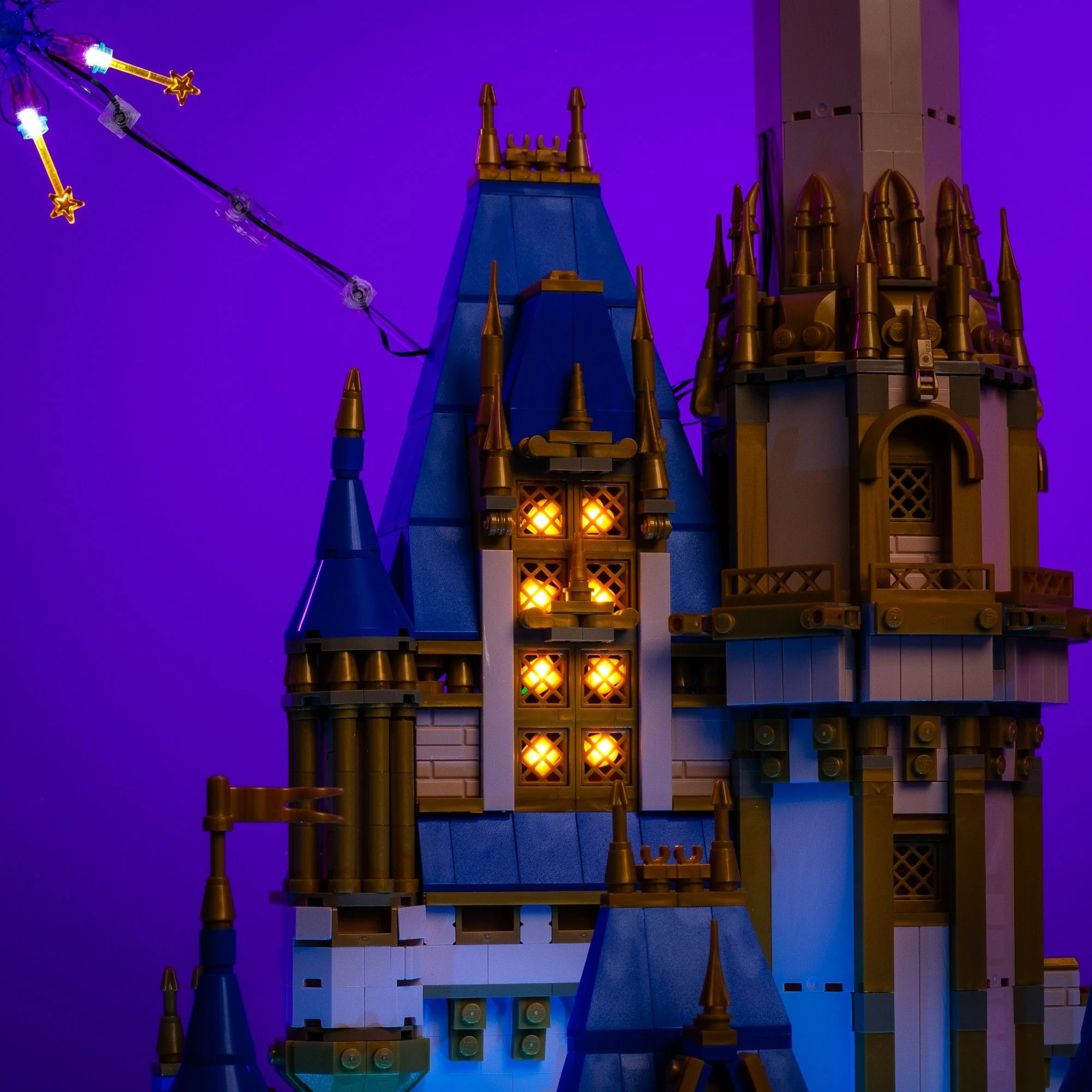 Light Kit for LEGO® Disney Castle #43222 - Image 7